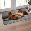 1Pcs Anti Fatigue Kitchen Rugs,Dog Print Waterproof Non-Slip Thick Cushioned Kitchen Mat Heavy Duty Comfort Standing Mat for Kitchen