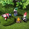 Terrarium Ornaments Funny Peeing Elf Fairy Garden Dwarf Figurines Miniature Gnomes Micro Landscape