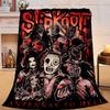 1PC Rock Metal Music Band Collage Flannel Blanket Gift, Suitable for Both Men And Women, Soft Ideal for Beds And Sofa, Birthday Or Christmas Gift