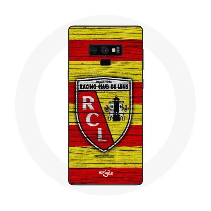 Coque - RCL Lens - Samsung Galaxy Note 9 - Jaune et Rouge - Souple - Synthétique