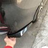 Car Rear Bumper Lip Diffuser Splitter Canard Protector Glossy Carbon Fiber Look