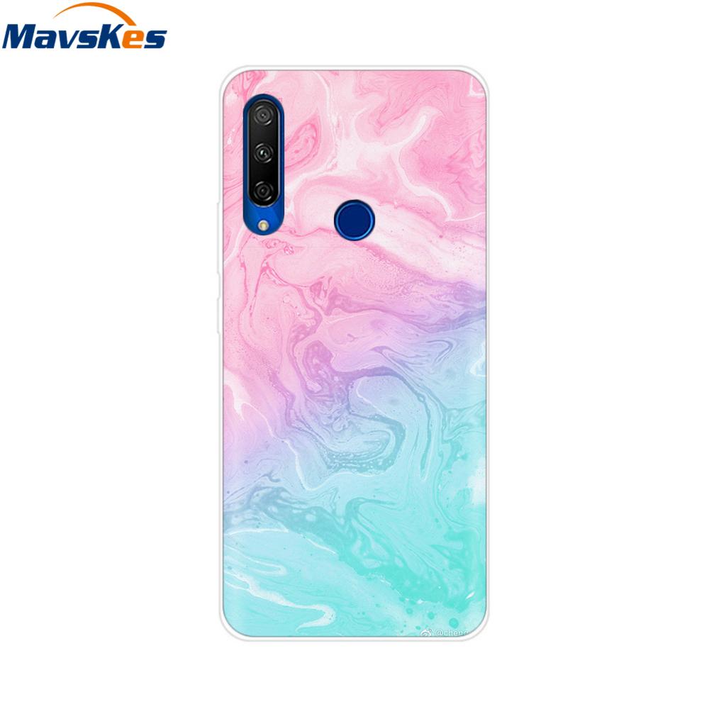 Крашеный чехол для Alcatel 1S 2020 5028Y 5028D Чехол Мягкий силиконовый чехол TPU Funda для Alcatel 1S 2020 Чехол Обложка Etui Бампер Coque