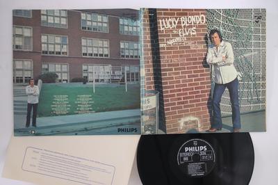 LP Пластинка LUCKY BLONDO - To Elvis From Nashville 9101161 PHILIPS 1977 Франция Рок Б/У