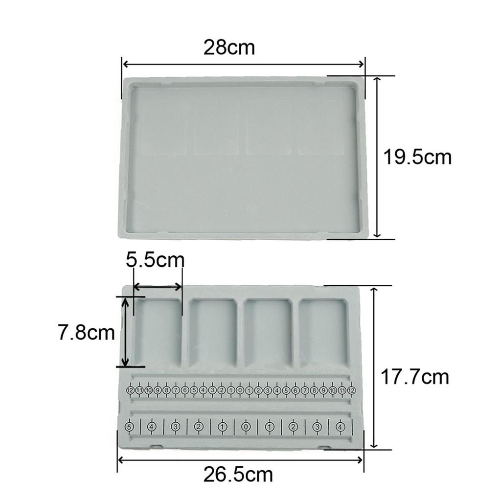 1 шт./пакет, простой стиль, ПЭ, флокирование, дизайнерская доска, браслет «сделай сам», ожерелье, серьги, дизайнерская пластина, ювелирные аксессуары
