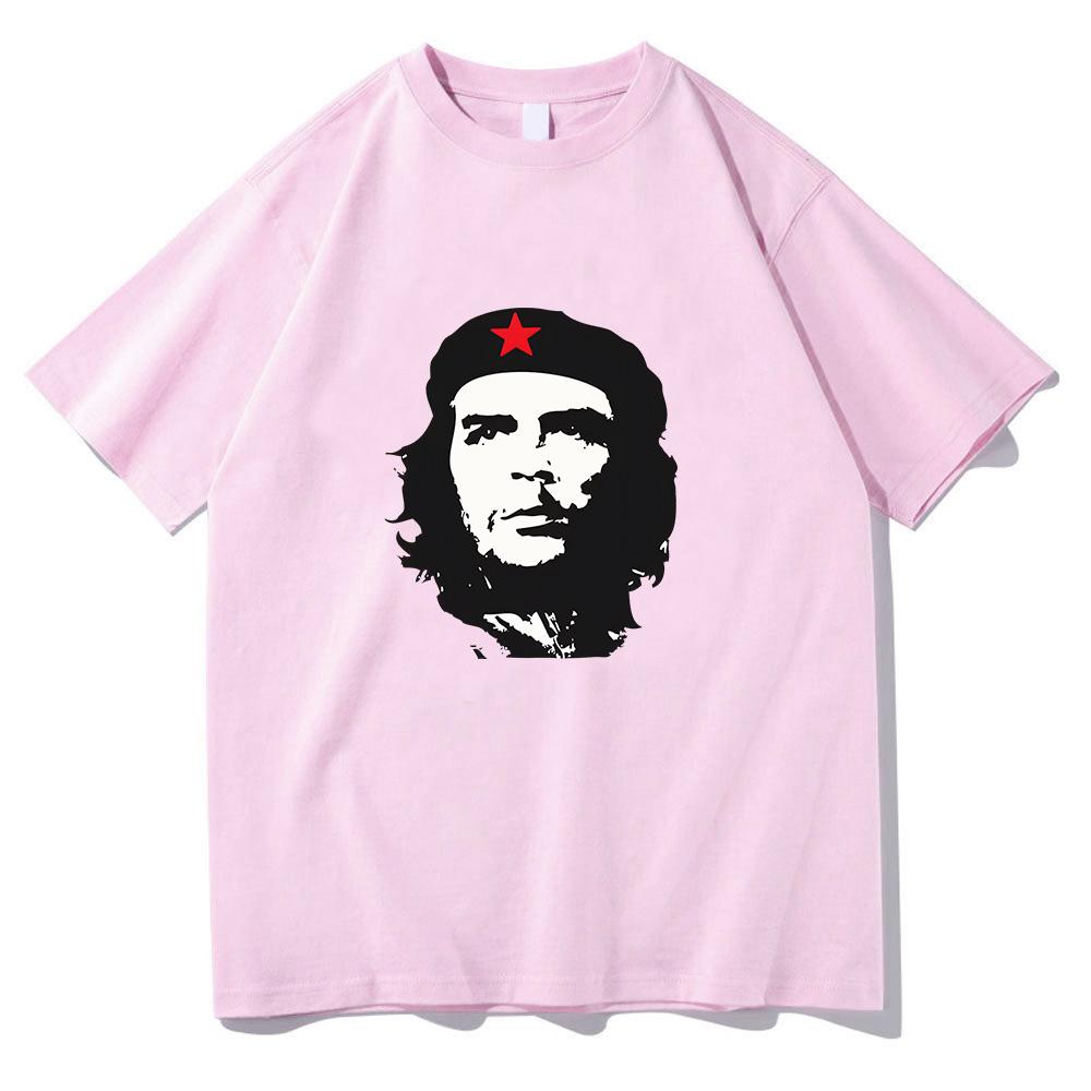 Che Guevara T-shirt Casual Cotton Short Sleeve Tee-shirt for Women High Quality Vintage Printing Tshirt Aesthetic Clothes Spring