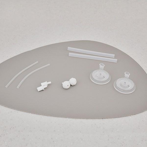 Edison PPSU и силиконовая трубочка для бутылок из нержавеющей стали, 1 комплект