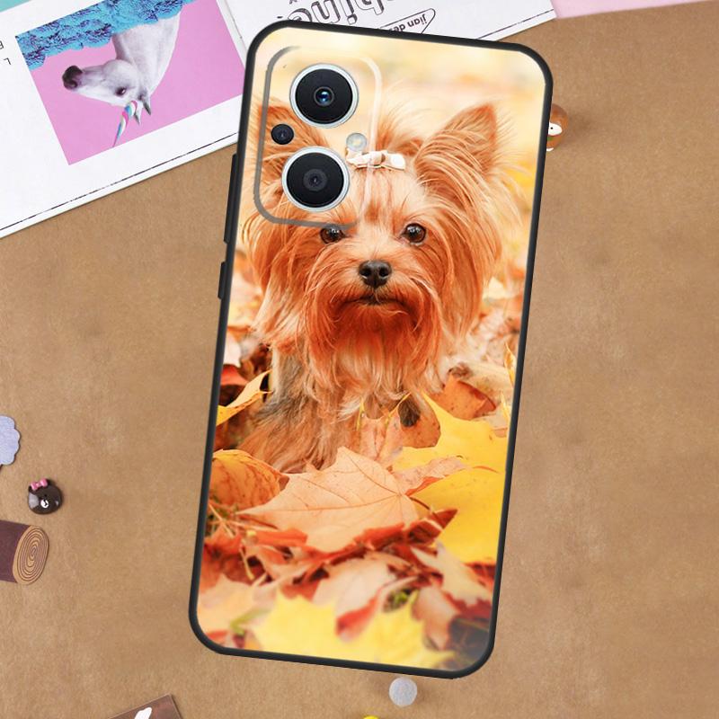 Mini Yorkshire Terrier Case For OPPO Reno 8T 4Z 5Z 11F 8 10 11 Pro 5 6 7 Lite OPPO Find X6 Pro X2 X3 X5 Lite Cover