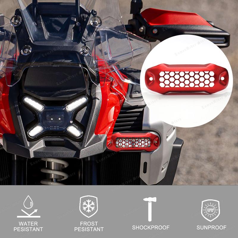 Для BMW R 1300 GS Adventure R1300GS ADV 2025 Аксессуары для мотоцикла Светодиодная дополнительная фара Защитная крышка Защитная решетка