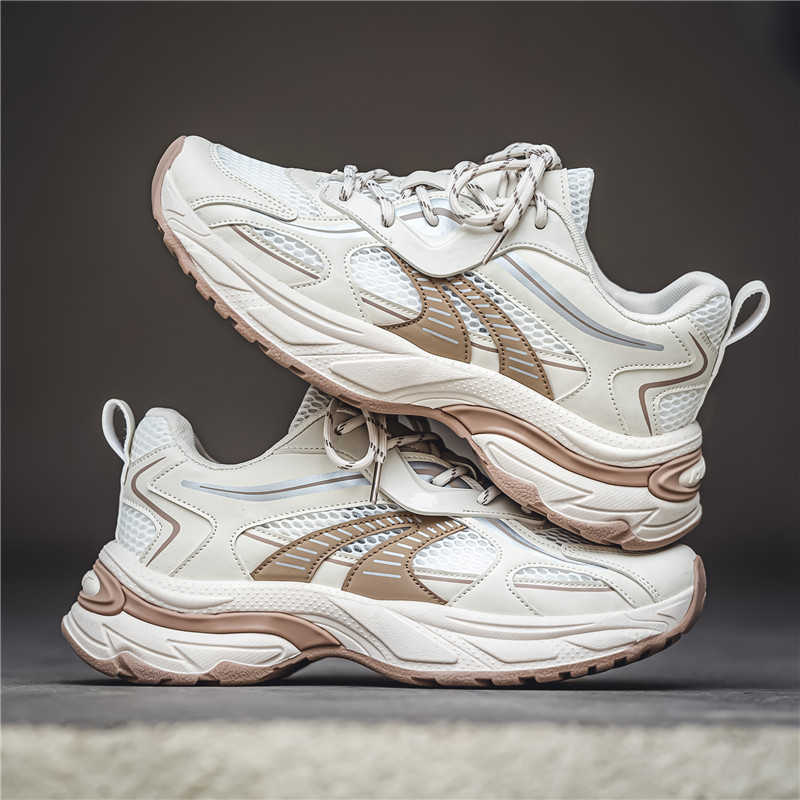 Fashion PU Leather Thick-heeled For Tourism And Hiking Mining Men's Shoes For Home Men Trekking Shoes Sneakers Sports Sabot Tenya