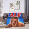 Теплое Мягкое Одеяло Путешествия Офис Alf 90-е ТВ Сериал Постельное Белье Пледы Фланелевое Покрывало Для Гостиной С Принтом Чехол На Диван-кровать