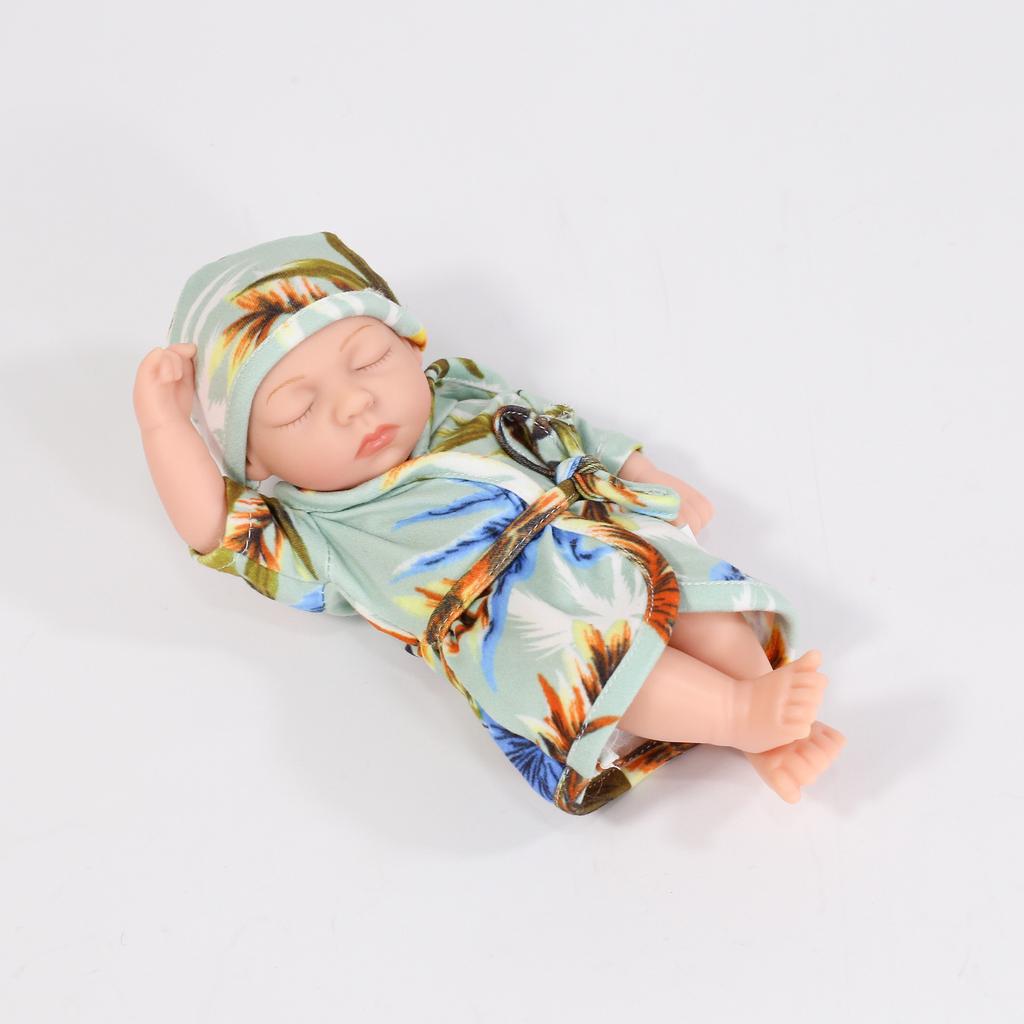 19 см детская кукла реборн мини-моделирование всего тела мягкая резиновая эмалированная кукла подарок для девочки кукла кукла