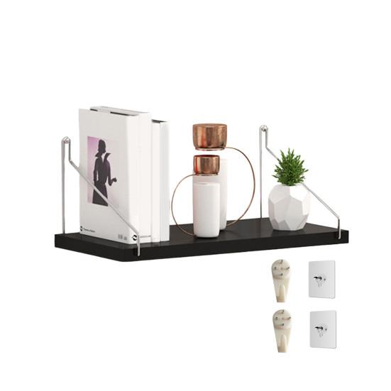 Настенный стеллаж для хранения вещей, большая демонстрационная полка, прочная, несущая, простая в сборке, универсальная плавающая полка для домашнего декора
