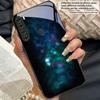 Обои Космическая Туманность Для Redmi Note 13 Pro+ 14 Pro 8 9 9S 12S 10 Pro 11 12 A3 12 13 K60 Ultra 13C 14C Черный Стеклянный Чехол Для Телефона