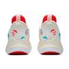 Anta Qingkuang 3 Men Mid Top Basketball Shoes White Red Blue 112231108-3