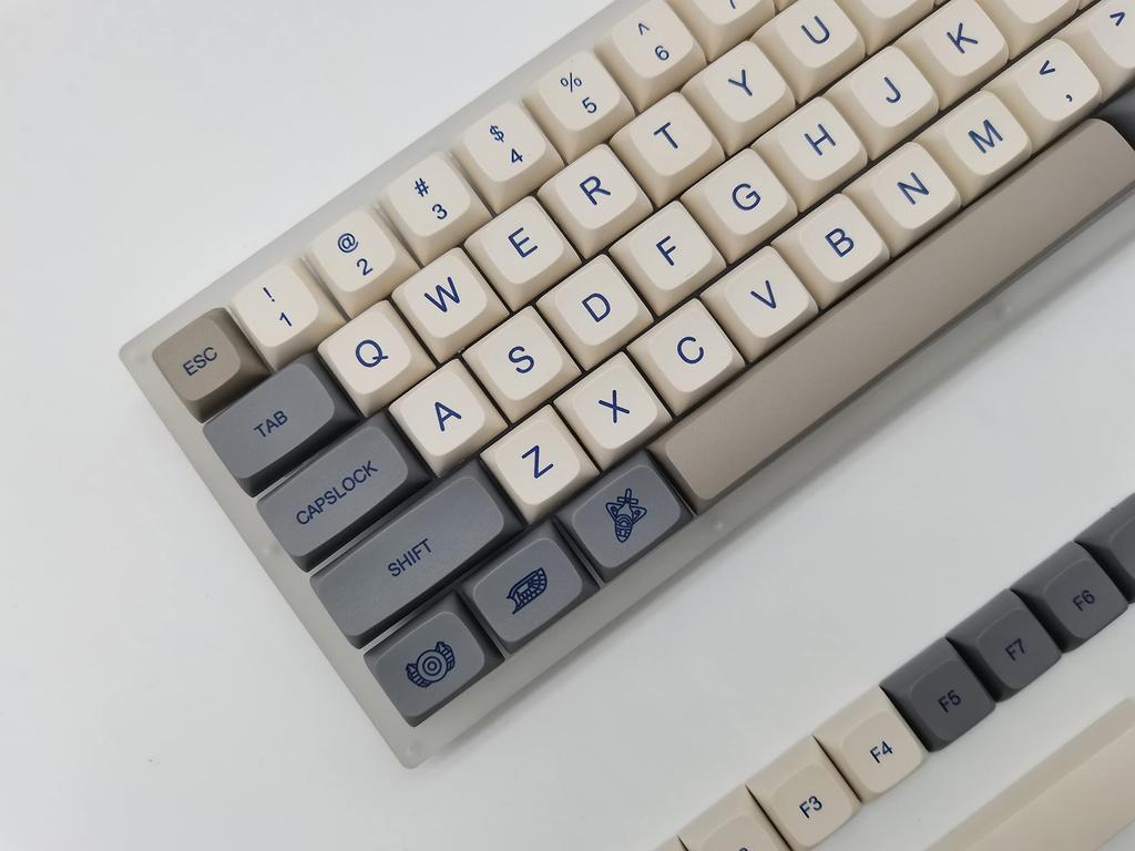 136 Keys XDA Silhouette PBT Dye Sublimation Keycap Mechanical Keyboard Keycaps, Set, 60%/65/75%/80% / 90% / 100% (Revelation)