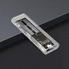 M.2 NGFF SATA Type C USB 3.1 SSD Case 10Gbps Transparent External SSD Case External SSD Adapter for 2230 2242 2260 2280