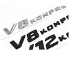 V6 V8 V12 KOMPRESSOR Значок автомобиля Наклейка на задний багажник для M-ercedes B-enz W212 W213 W204 W205 W168 W176 CLK GLA G63 G500