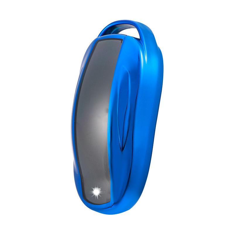 Прозрачный мягкий резиновый чехол для ключа Tesla Model X