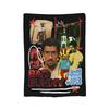 Bad Bunny DTMF  Fleece Blankets Music Funny Throw Blankets for Home 150*125cm Plush Thin Quilt,