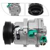 Компрессор кондиционера с муфтой для Hyundai Azera 3.3L 3.8L 2007-2011/Hyundai Santa Fe 2.7L 3.3L 2007-2009/KIA Optima 2.4L 2.7L
