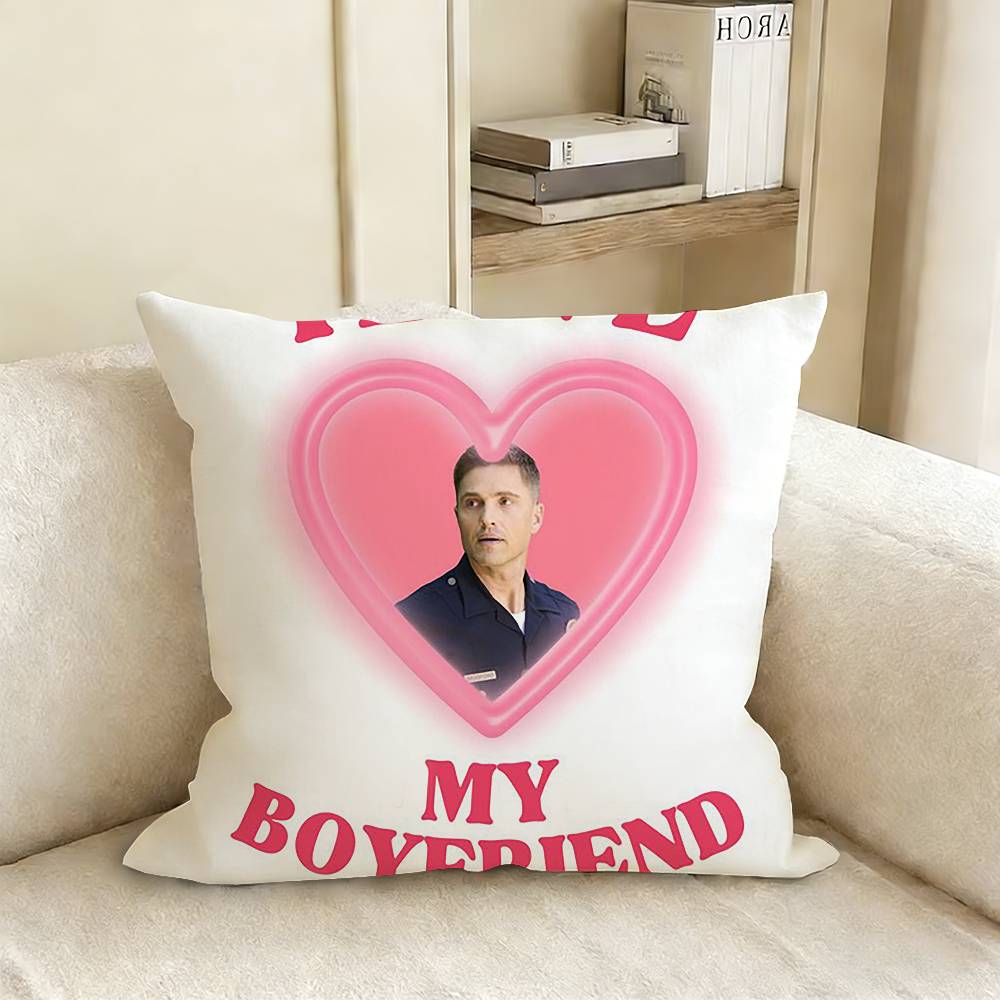 TTim BBradford CCoquette The RRookie Pillow Cover Sofa Cushion Cover Home Room Decoration Children Gift