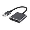 USB к 3,5 мм Стерео Микрофоны Звуковой Адаптер для Подключения Компьютерных Наушников, Динамиков и Микрофонов