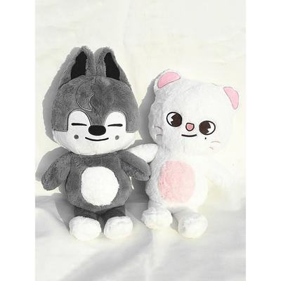 50см Новая SKZOO Stray Kids Хуан Сюаньчэнь FM Ми Джинрет Бан Чан Пара Детская Плюшевая Кукла Фестивальный Подарок ББОКАРИ