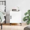 VidaXL Bedside Table White 40x40x50 Cm Engineered Wood 827564