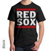 RedSox Бостон Футболка 80-х Ретро Рубашка DJ Музыка Городской Хип-Хоп
