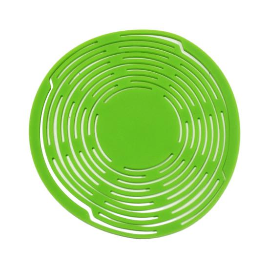 Многофункциональная сетчатая подставка Силиконовый держатель для винных бутылок Ручная сетчатая корзина Расширяемый держатель для напитков для бутылок фруктов горячих блюд