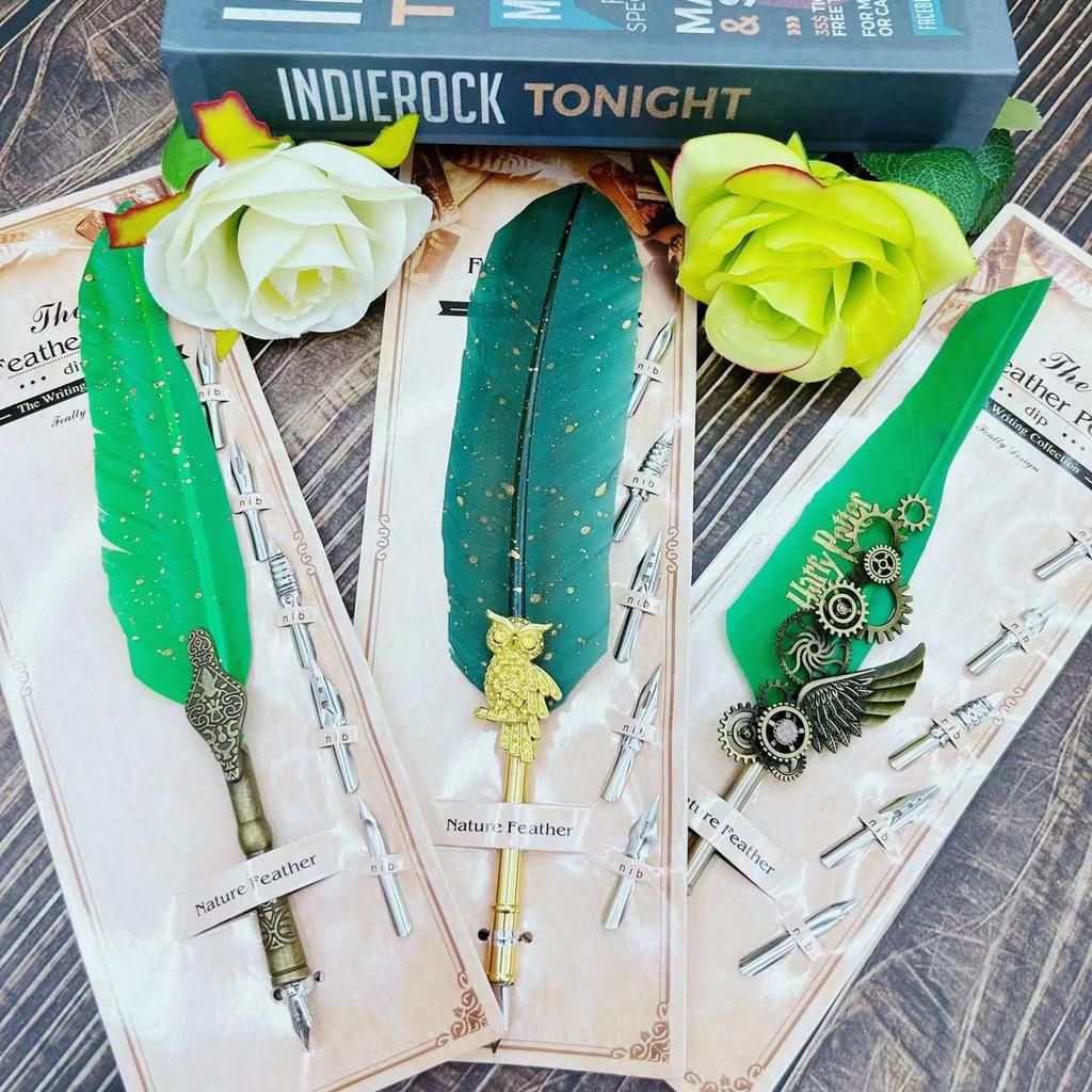 Креативное ретро перо, Прямые продажи, Ретро сменное перо, Обмакиваемое в воду