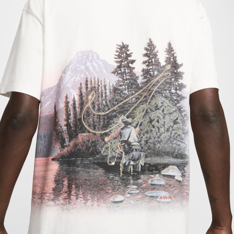 Nike Футболка с коротким рукавом X NOCTA Opal (Азия) Белые топы унисекс FV7866-100