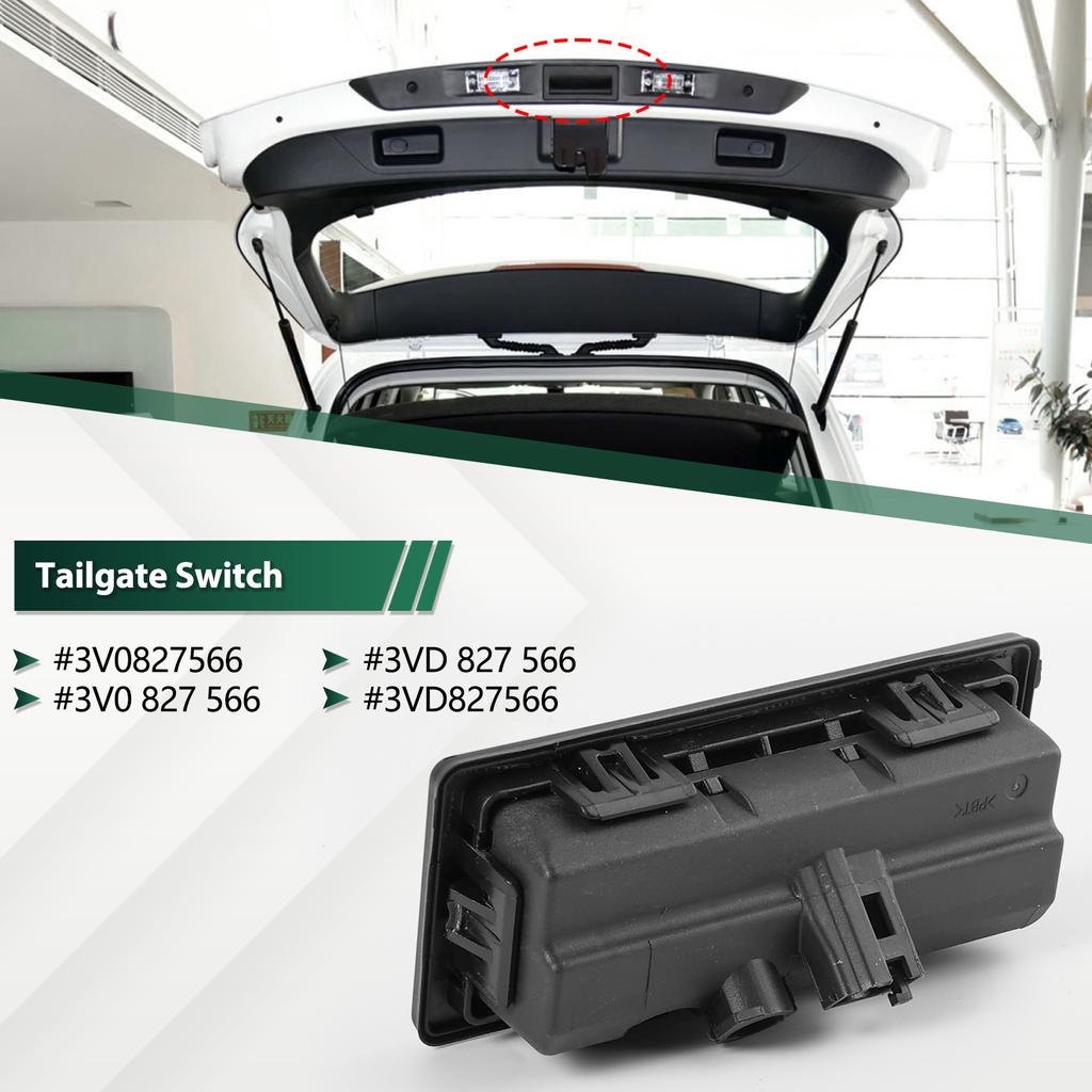 Переключатель ручки открывания замка заднего багажника для Superb Tarraco Octavia VW Caddy A4 B9 3V0 827 566 3V0827566 3VD 827 566 3VD827566