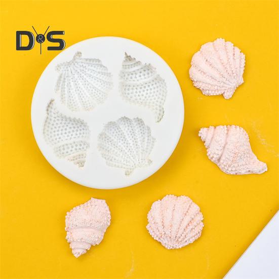 Пресс-форма для раковины без запаха, многоразовая полезная силиконовая форма для раковины с 4 полостями