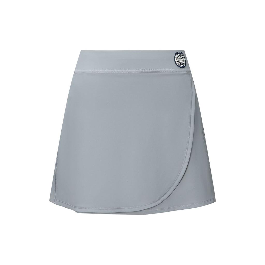 Reebok Fashionable Versatile Retro Trendy Stretchy Casual Skirt Women Skirts Light-Gray 24FRC636WGG5