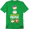 South Park Unisex Adult Solid Circles T-Shirt