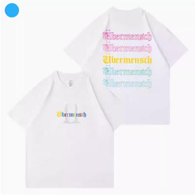 G Dragon UberUnisexsch Concert T Shirt Unisex Women Kpop Fashion Print Cotton Tshirt Summer Short Sleeve Tee Tops Trend Loose Clothes