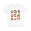 Distressed Christmas Emblems T-Shirt