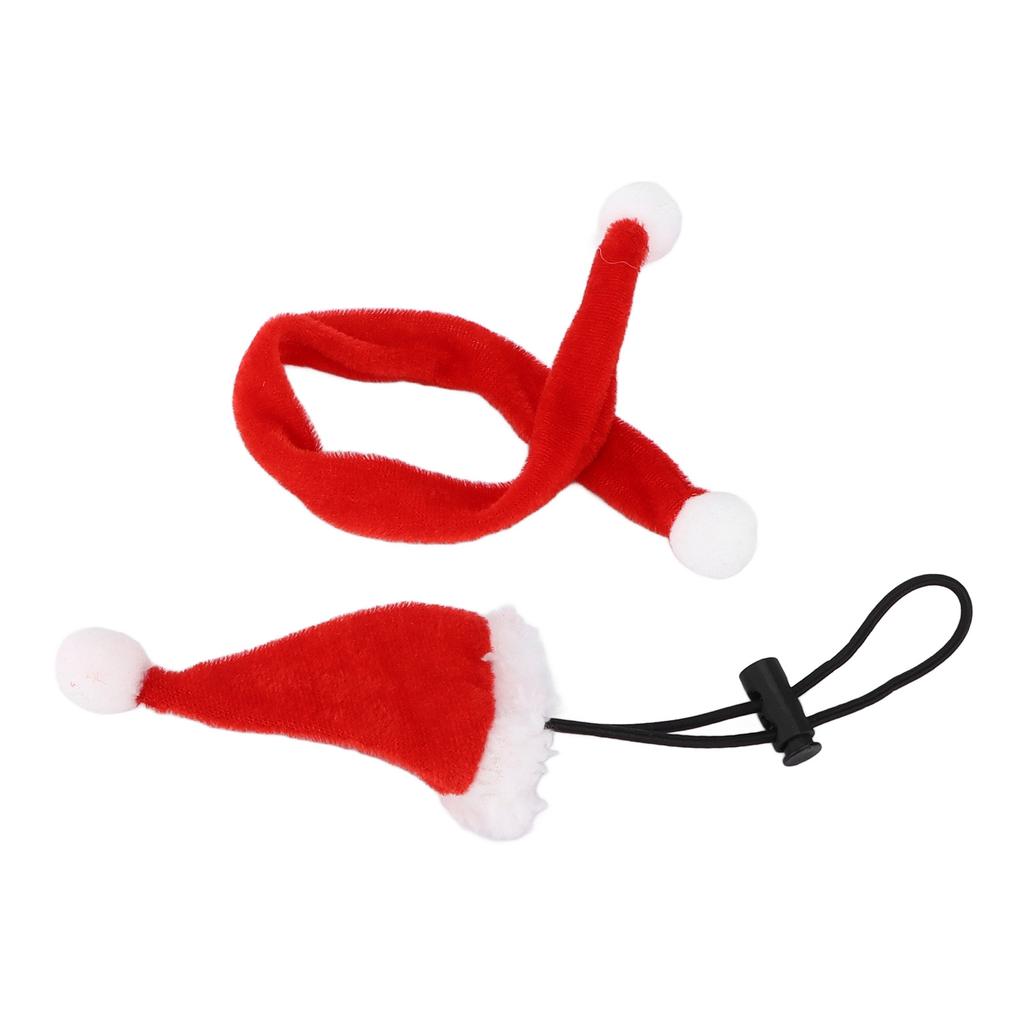 Lizard Hat Decor Crawling Pet Decorative Costume Bearded Dragon ?Supplies Adjustable Hat and Scarf