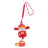 Fortune Wealth God Car Pendant Mini Water Sound Bell Pendant Lucky Bag Keyring  Backpack Decor