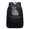Leisure Travel Backpack Rhythm Box 26 Letter School Bag Elementary and Secondary School Students Peripheral Backpack Trend