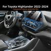 Внутренняя пленка для Toyota Highlander 2024 Прозрачный TPU Накладка на панель переключения передач Центральная консоль PPF Защитная наклейка Аксессуары