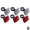 2 Pack Front & Rear Bike Bicycle Reflector Set Red White Fixings Mounting Bracket Warning Light Safety Lens Bicycle Accessorie