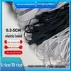 10m High Elastic 4cm Flat Rubber Band for Crocheting and Waistbands