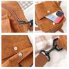 Women Fashion Travel Small Daypacks Lightweight Simple Corduroy Double Shoulder Bag School Backpacks