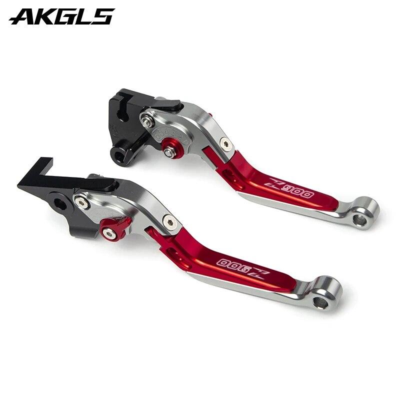 For Kawasaki Z900 2017-   2022 Z 900 Motorcycle Aluminum Alloy Folding Retractable Brake Clutch Handle Accessories