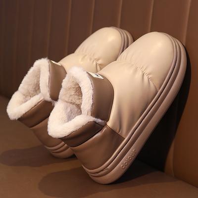 Модные мужские кроссовки с круглым носком, гибкие, повседневные, водонепроницаемые, удобные, нескользящие, износостойкие, плюс бархат, сохраняющие тепло, модные, универсальные