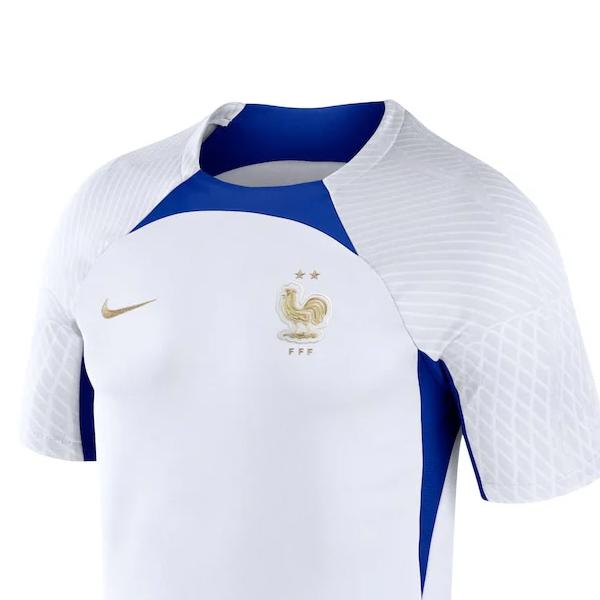 Nike Мужские белые футболки для футбола, умеренный прямой крой, DH6444-102