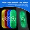 AABIB1 For Benz Car Reflective Stickers Warning Reflective Tape Decorating Accessories Exclusive AMG W124 W203 W204 SPRINTER V CLASS