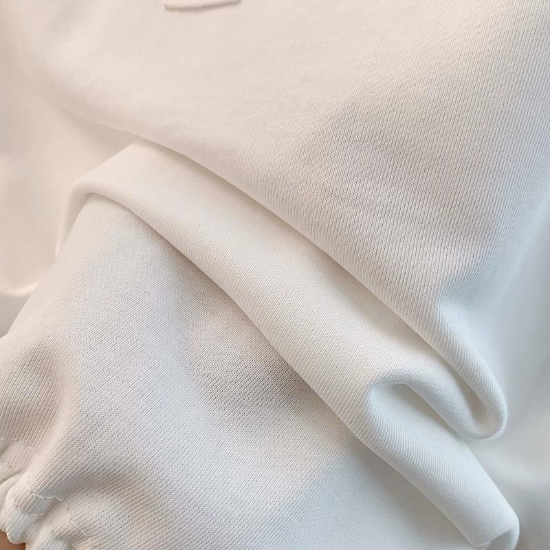 Dimanaf 2025 New T-Shirt Women Printing Hoodies & Sweatshirts Loose Casual Basic O-Neck Autumn Tops Black Pullover